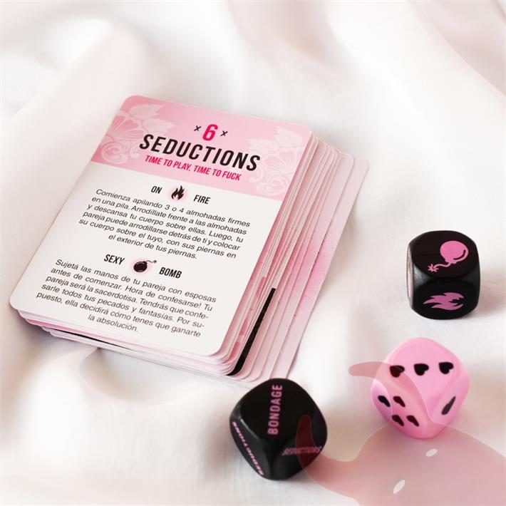 Les Amants. Juego de cartas + dado